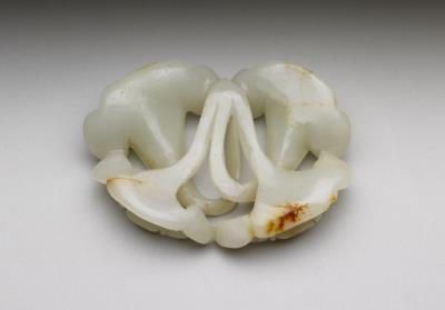 图片[3]-Jade Chinese trumpet creeper, Yuan dynasty, 1271-1368 C.E.-China Archive